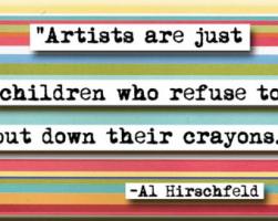 Al Hirschfeld's quote #1