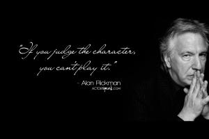 Alan Rickman's quote