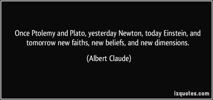 Albert Claude's quote