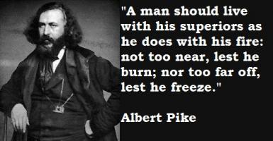 Albert Pike's quote