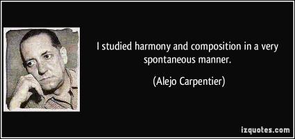 Alejo Carpentier's quote