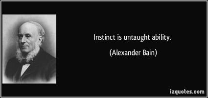 Alexander Bain's quote
