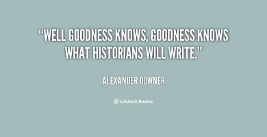 Alexander Downer's quote