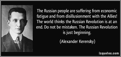 Alexander Kerensky's quote #1