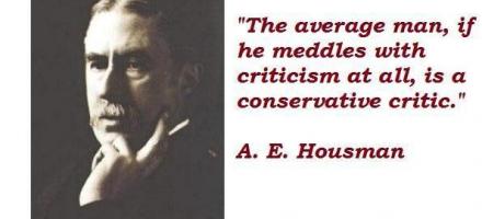Alfred Edward Housman's quote #1