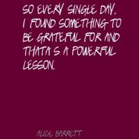 Alice Barrett's quote