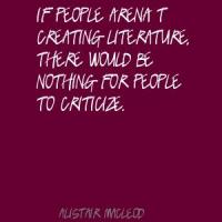 Alistair MacLeod's quote