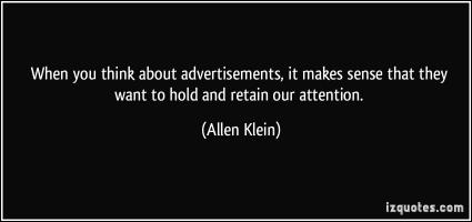 Allen Klein's quote