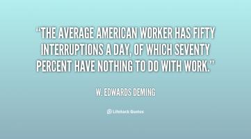 American Worker quote