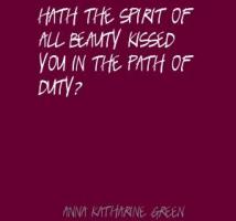 Anna Katharine Green's quote #1