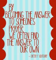 Answered Prayers quote