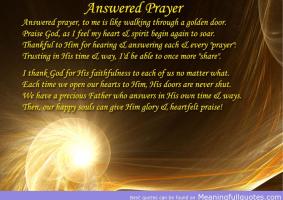 Answered Prayers quote #2