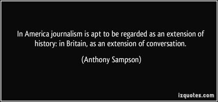 Anthony Sampson's quote #1