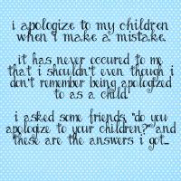 Apologizing quote #2