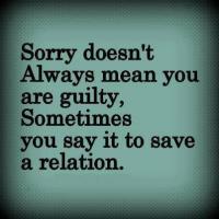 Apologizing quote