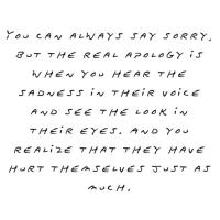 Apology quote