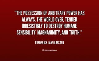 Arbitrary Power quote #2