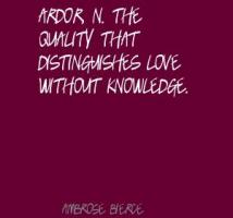 Ardor quote #2
