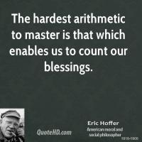 Arithmetic quote #2