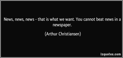 Arthur Christiansen's quote #1