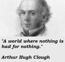 Arthur Hugh Clough's quote