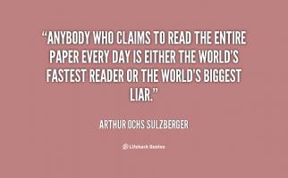 Arthur Ochs Sulzberger's quote #2