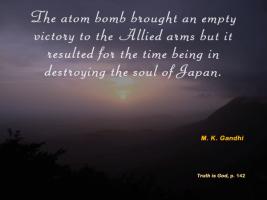 Atomic Bomb quote #2