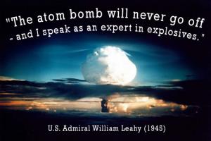 Atomic Bombs quote #2