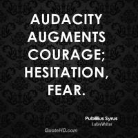 Audacity quote #2