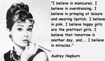 Audrey Hepburn quote #2