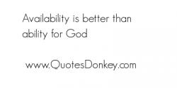 Availability quote #2