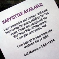 Babysitter quote #1