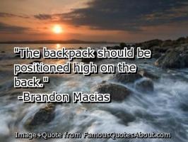 Backpack quote #2