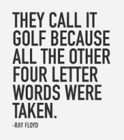 Bad Golf quote #2