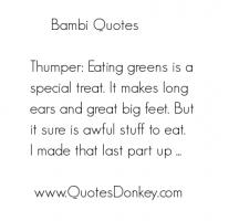 Bambi quote #1