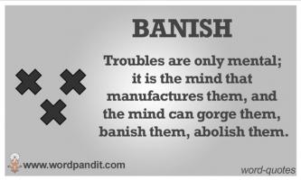 Banish quote #1