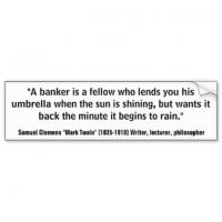 Banker quote #1