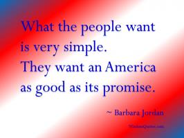 Barbara Jordan's quote