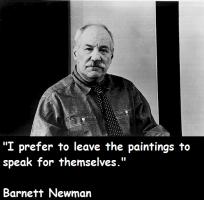 Barnett Newman's quote #1