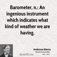 Barometer quote #1