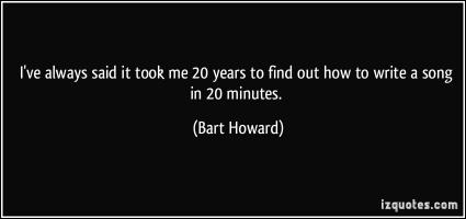 Bart Howard's quote #1