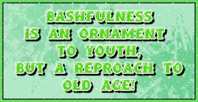 Bashfulness quote #2