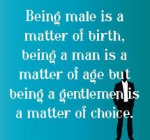 Being A Man quote #2