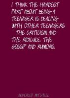 Being A Teenager quote #2