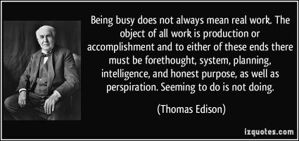 Being Busy quote #2