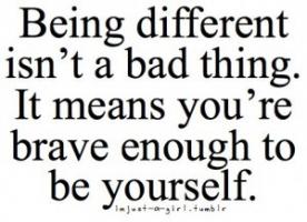 Being Different quote #2