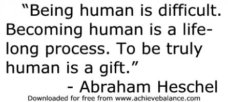 Being Human quote #2