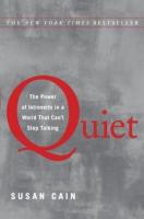 Being Quiet quote #2