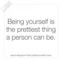 Being Yourself quote #2