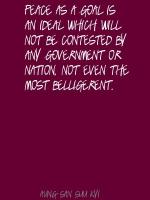 Belligerent quote #2